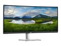 Miniatyrbild 4 av 5: Dell S3422DW - LED-skärm - böjd - 34" - 3440 x 1440 WQHD @ 100 Hz - VA - 300 cd/m² - 3000:1 - 4 ms - 2xHDMI, DisplayPort - högtalare - med 3 års Adva