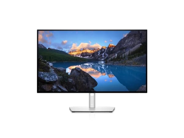 Dell UltraSharp U2722D - LED-skärm - 27" - 2560 x 1440 QHD @ 60 Hz - IPS - 350 cd/m² - 1000:1 - 5 ms - HDMI, DisplayPort - silverplatina - med 3 års
