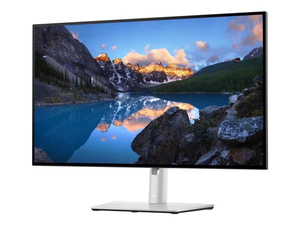 Dell UltraSharp U2722D - LED-skärm - 27" - 2560 x 1440 QHD @ 60 Hz - IPS - 350 cd/m² - 1000:1 - 5 ms - HDMI, DisplayPort - silverplatina - med 3 års Silver
