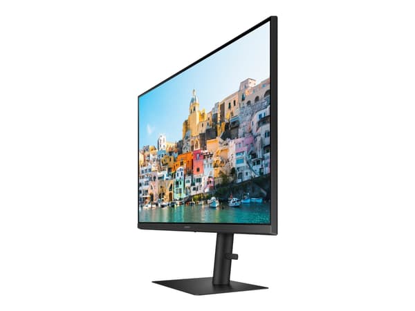 Samsung S24A400UJU - S4U-sarja - LED-näyttö - 24" - 1920 x 1080 Full HD (1080p) @ 75 Hz - IPS - 250 cd/m² - 1000:1 - 5 ms - HDMI, DisplayPort, USB-C musta