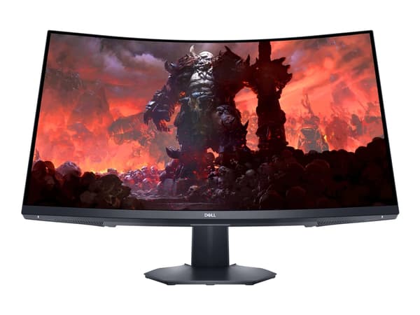 Dell 32 Gaming Monitor S3222DGM - LED-skärm - spel - böjd - 32" (31.5" visbar) - 2560 x 1440 QHD @ 165 Hz - VA - 350 cd/m² - 3000:1 - 1 ms - 2xHDMI,