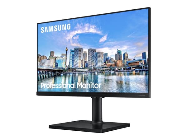 Samsung F24T450FZU - T45F Series - LED-skjerm - 24" - 1920 x 1080 Full HD (1080p) @ 75 Hz - IPS - 250 cd/m² - 1000:1 - 5 ms - 2xHDMI, DisplayPort - h