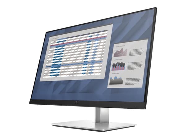HP EliteDisplay E27 G4 FHD-monitori - 27 tuuman 1920x1080 FHD AG, IPS, DisplayPort/HDMI/VGA, 4x USB 3.0, säädettävä korkeus, 3 vuotta voimassaoloaika