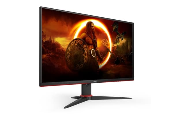AOC 27G2SAE/BK, 68,6 cm (27"), 1920 x 1080 pixlar, Full HD, LED, 1 ms, Svart, Röd