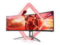 Pikkukuva 2 / 5: AOC Gaming AG493UCX2 - AGON-sarja - LED-näyttö - pelinäyttö - kaareva - 49" (48,8" katseltavaksi) - 5120 x 1440 Dual Quad HD @ 165 Hz - VA - 550 cd/m