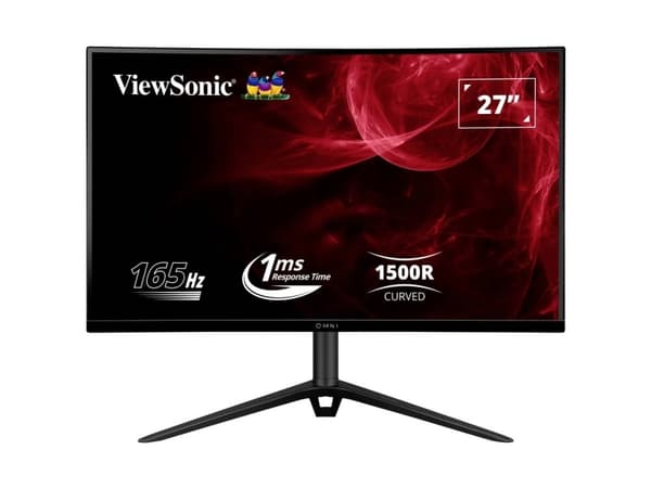 Viewsonic VX Series VX2718-2KPC-MHD, 68,6 cm (27"), 2560 x 1440 pixlar, Quad HD, LED, 1 ms, Svart