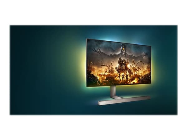 Philips Momentum 279M1RV - LED-näyttö - 27" - 3840 x 2160 4K UHD (2160p) @ 144 Hz - Nano IPS - 450 cd/m² - 1000:1 - DisplayHDR 600 - 1 ms - 3xHDMI, D