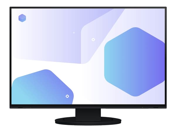 EIZO FlexScan EV2485-BK - LED-skärm - 24.1" - 1920 x 1200 WUXGA @ 60 Hz - IPS - 350 cd/m² - 1000:1 - 5 ms - HDMI, DisplayPort, USB-C - högtalare - sv