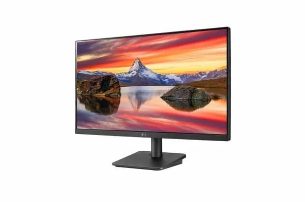 LG 24MP400-B - LED-skjerm - 24" (23.8" synlig) - 1920 x 1080 Full HD (1080p) @ 75 Hz - IPS - 250 cd/m² - 1000:1 - 5 ms - HDMI, VGA Sort
