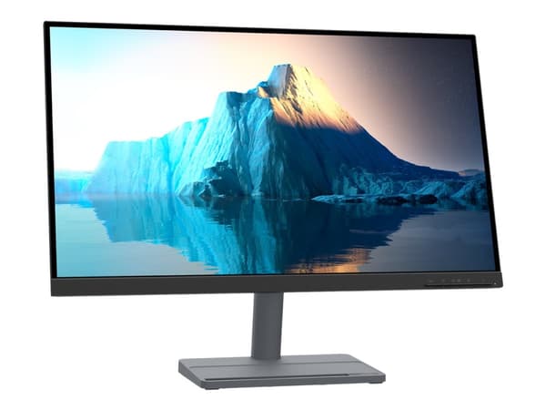 Lenovo L27q-35 - LED-skjerm - 27" - 2560 x 1440 QHD - VA - 350 cd/m² - 4000:1 - 4 ms - HDMI, DisplayPort - høyttalere - ravnsort