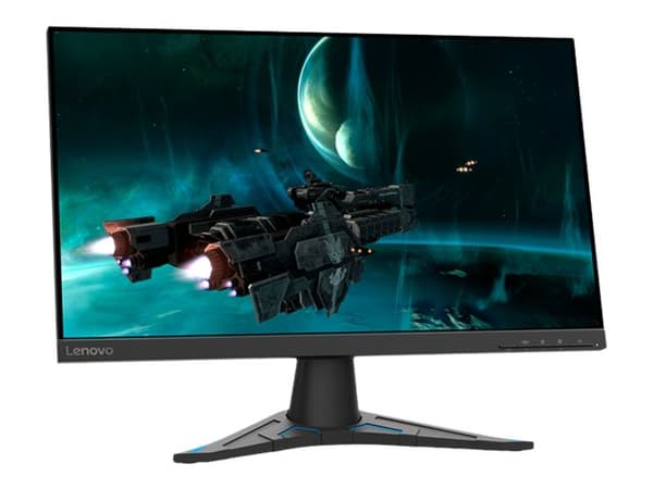 Lenovo G24e-20 - LED-skjerm - 24" (23.8" synlig) - 1920 x 1080 Full HD (1080p) @ 100 Hz - VA - 300 cd/m² - 3000:1 - 1 ms - HDMI, DisplayPort - ravnso