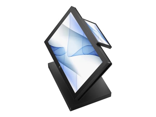HP Engage - Kundeskjerm - 6.6" - berøringsskjerm - 1400 x 720 - 400 cd/m² - 1000:1 - 25 ms - USB - svart - USB - for Engage One Essential