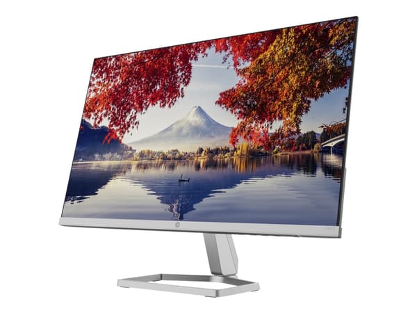 HP M24f - M-Series - LED-skärm - 24" (23.8" visbar) - 1920 x 1080 Full HD (1080p) @ 75 Hz - IPS - 300 cd/m² - 1000:1 - 5 ms - HDMI, VGA - silver (stä