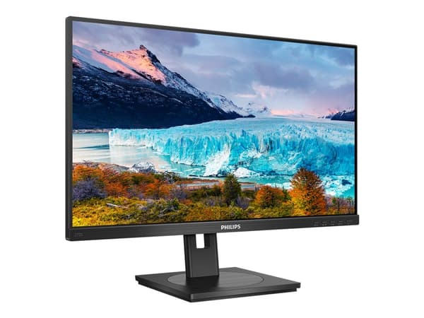 Philips S-line 272S1M - LED-skärm - 27" - 1920 x 1080 Full HD (1080p) @ 75 Hz - IPS - 250 cd/m² - 1000:1 - 4 ms - HDMI, DVI-D, VGA, DisplayPort - hög