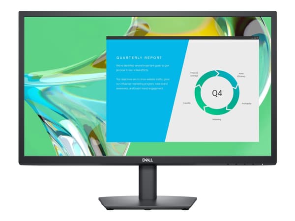 Dell E2422HN - LED-näyttö - 24" (23,8" katseluun) - 1920 x 1080 Full HD (1080p) @ 60 Hz - IPS - 250 cd/m² - 1000:1 - 5 ms - HDMI, VGA - musta - 3 vuo