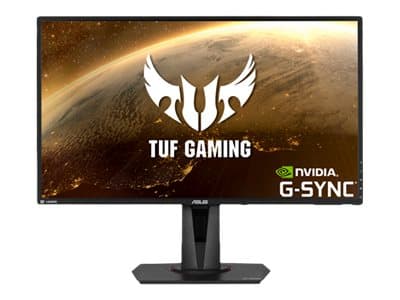 ASUS TUF Gaming VG27AQZ - LED-näyttö - pelaamiseen - 27" - 2560 x 1440 WQHD @ 165 Hz - IPS - 350 cd/m² - 1000:1 - HDR10 - 1 ms - 2xHDMI, DisplayPort