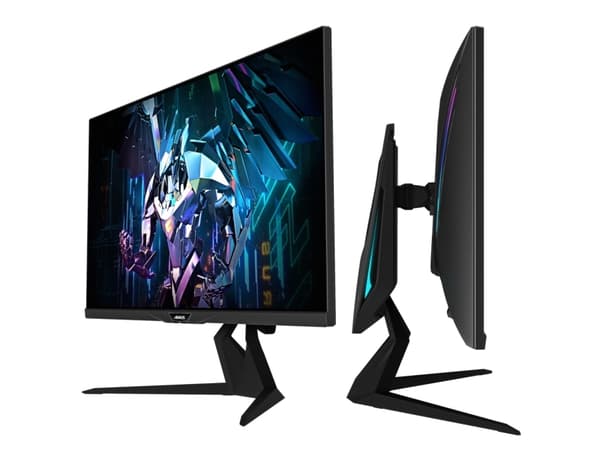 Gigabyte AORUS FI32Q X - LED-skjerm - 32" - 2560 x 1440 QHD @ 240 Hz - SS IPS - 400 cd/m² - 1000:1 - DisplayHDR 600 - 1 ms - 2xHDMI, DisplayPort, USB