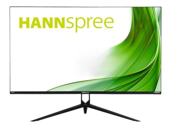 Hannspree HC272PFB - LED-skärm - 27" - 2560 x 1440 WQHD @ 75 Hz - AHVA - 300 cd/m² - 1000:1 - 4 ms - HDMI, DisplayPort - högtalare - svart