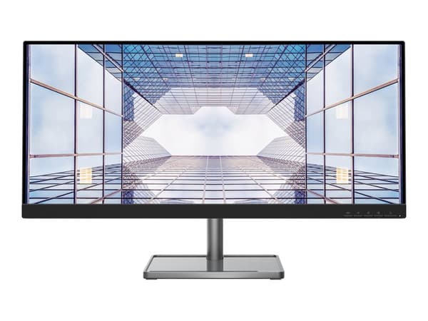 Lenovo L29w-30 - LED-skärm - 29" - 2560 x 1080 - IPS - 300 cd/m² - 1000:1 - 4 ms - HDMI, DisplayPort - högtalare - korpsvart