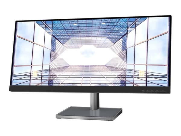 Lenovo L29w-30 - LED-skärm - 29" - 2560 x 1080 - IPS - 300 cd/m² - 1000:1 - 4 ms - HDMI, DisplayPort - högtalare - korpsvart