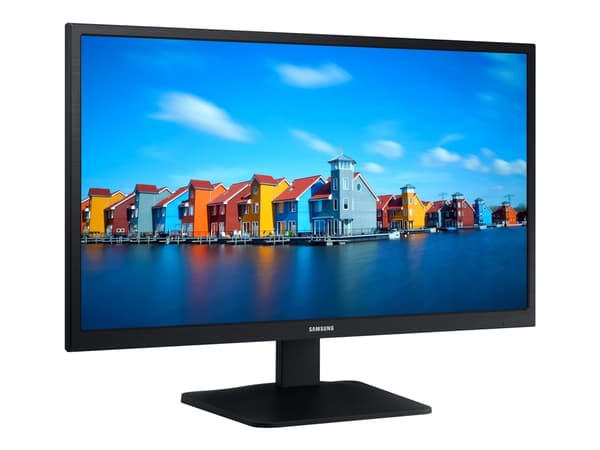 Samsung S33A, 61 cm (24"), 1920 x 1080 pikseliä, Full HD, LED, 5 ms, musta, Musta