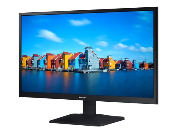 Samsung S33A, 61 cm (24"), 1920 x 1080 pikseliä, Full HD, LED, 5 ms, musta, Musta