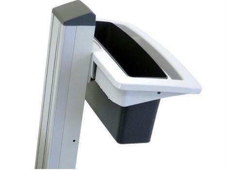 Ergotron Neo-Flex korg- och handtagssats - Tvåvåningsgrå - Kan monteras på vagnen - Passar P/N: 24-205-214, 24-206-214 (97-545)