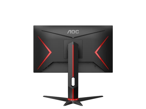 AOC 24G2SPU/BK PC-skjerm 60,5 cm (23.8") 1920 x 1080 piksler Full HD Sort, Rød