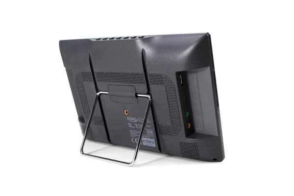 Xoro PTL 1050 V2 Bærbart TV 25.6 cm 10.1 tommer EEK: D (A - G) Batteridrift, inkl. 12 V-bil-tilslutningskabel Grå