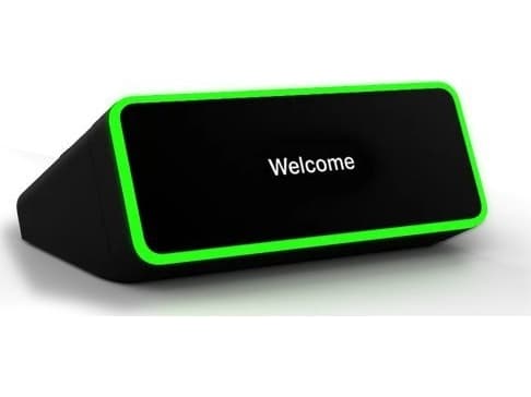 Evoko Kleeo desk manager - Rumsbokare - trådlös - Bluetooth, 802.11a/b/g/n/ac, NFC, Mifare, RFID - 2.4 Ghz, 5 GHz