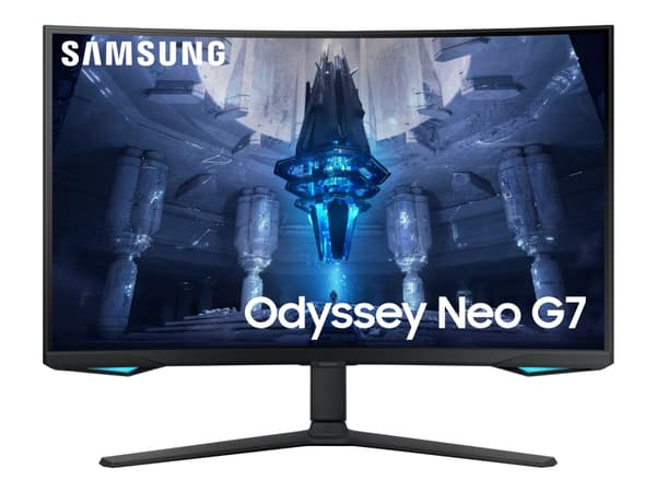 Samsung Odyssey Neo G7 S32BG750NU - G75NB Series - QLED-monitor - kurvet - 32" - 3840 x 2160 4K @ 165 Hz - VA - 1000 cd/m² - 1000000:1 - HDR10+, 2160