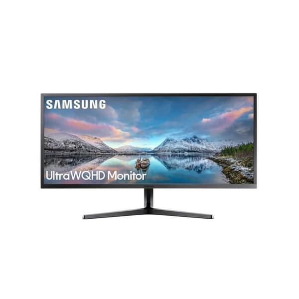 SAMSUNG LS34J552WQR UWQHD - 34" PC-skärm - 4 ms - 300cd/m² - 3000:1 - 75Hz - Svart