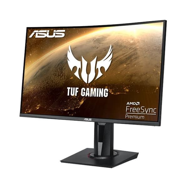 ASUS TUF Gaming VG27WQ - LED-skärm - böjd - 27" - 2560 x 1440 WQHD @ 165 Hz - VA - 400 cd/m² - 3000:1