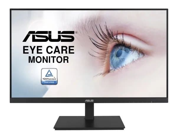 ASUS VA24DQSB - LED-skärm - 23.8" - 1920 x 1080 Full HD (1080p) @ 75 Hz - IPS - 250 cd/m² - 1000:1 - 5 ms - HDMI, VGA, DisplayPort - högtalare