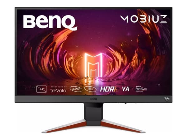 BenQ Mobiuz EX240N - LED-skjerm - gaming - 23.8" (24" synlig) - 1920 x 1080 Full HD (1080p) @ 165 Hz - VA - 250 cd/m² - 3000:1 - HDR10 - 1 ms - HDMI,