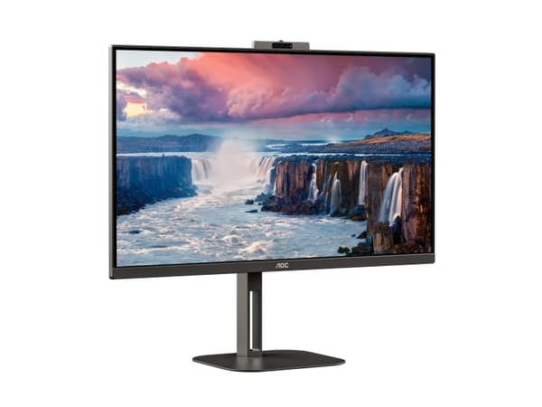 AOC V5 Q27V5CW/BK, 68,6 cm (27"), 2560 x 1440 pikseliä, Quad HD, LED, 1 ms, lajittelu