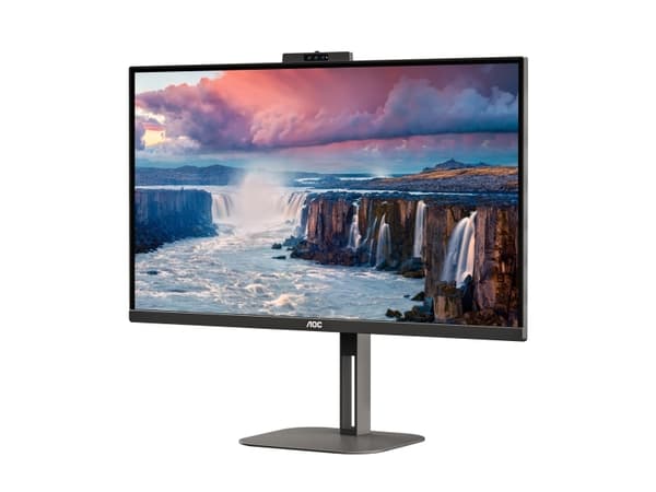 AOC V5 Q27V5CW/BK, 68,6 cm (27"), 2560 x 1440 pikseliä, Quad HD, LED, 1 ms, lajittelu