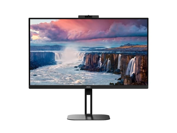 AOC V5 Q27V5CW/BK, 68,6 cm (27"), 2560 x 1440 pikseliä, Quad HD, LED, 1 ms, lajittelu musta
