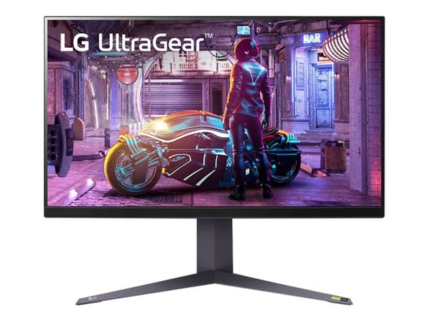 LG UltraGear 32GQ850-B - LED-skjerm - gaming - 32" (31.5" synlig) - 2560 x 1440 QHD @ 240 Hz - Nano IPS - 450 cd/m² - 1000:1 - DisplayHDR 600 - 1 ms