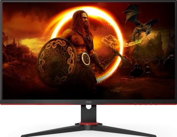 AOC G2 27G2SPAE/BK, 68,6 cm (27"), 1920 x 1080 pixlar, Full HD, LED, 1 ms, Svart, Röd
