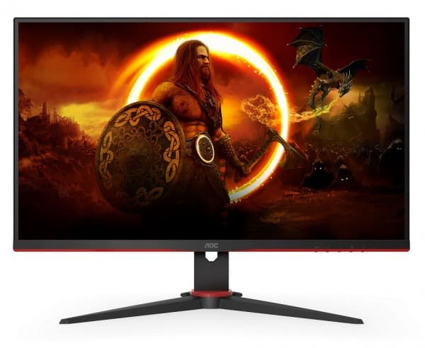 AOC G2 27G2SPAE/BK, 68,6 cm (27"), 1920 x 1080 pixlar, Full HD, LED, 1 ms, Svart, Röd