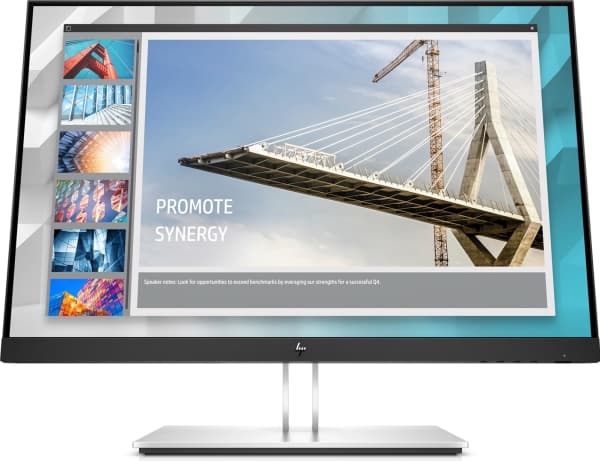 HP E24i G4 WUXGA-skärm - 24-tums 1920x1200 WUXGA 250 nits AG, IPS, DisplayPort/HDMI/VGA, 4x USB 3.0, justerbar höjd/lut/tilt/svivel/svivel, 3 år