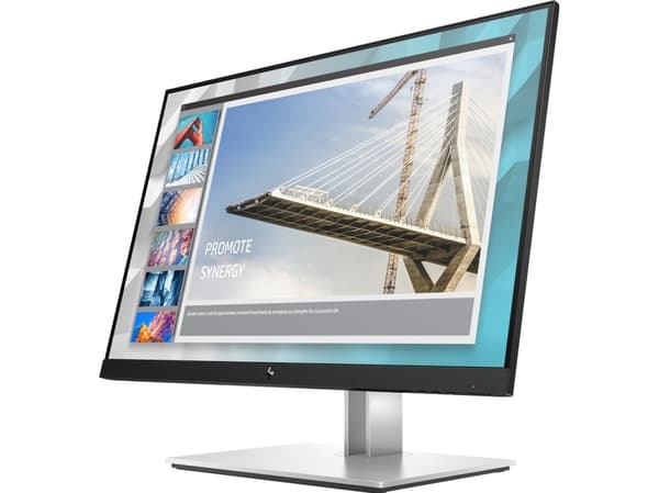 HP E24i G4 WUXGA-skärm - 24-tums 1920x1200 WUXGA 250 nits AG, IPS, DisplayPort/HDMI/VGA, 4x USB 3.0, justerbar höjd/lut/tilt/svivel/svivel, 3 år