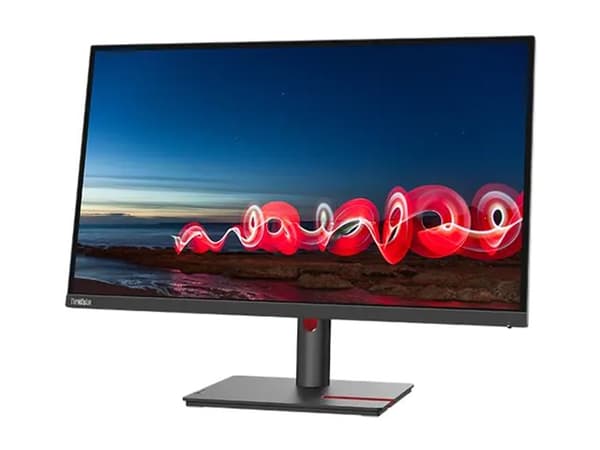 Lenovo ThinkVision T27i-30 - LED-näyttö - 27" - 1920 x 1080 Full HD (1080p) @ 60 Hz - IPS - 300 cd/m² - 1000:1 - 4 ms - HDMI, VGA, DisplayPort - must