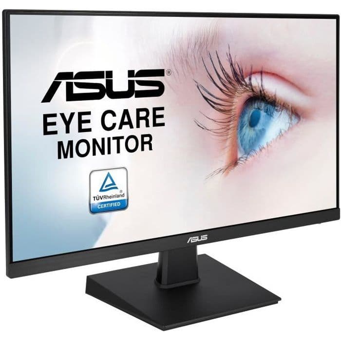 PC Gamer Monitor - ASUS VA27EHE - 27'' - 5 ms - IPS Panel - 75 Hz - Bredformat 16/9 - HDMI/VGA - Svart