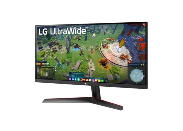 LG 29" svart skärm 29WP60G-B 21:9 UWFHD 1ms 2560x1080 HDMI DisplayPort USB FreeSync HDR 10