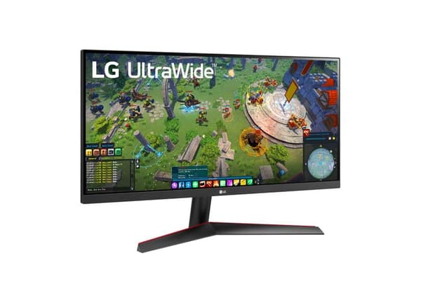 LG 29" svart skärm 29WP60G-B 21:9 UWFHD 1ms 2560x1080 HDMI DisplayPort USB FreeSync HDR 10 Svart