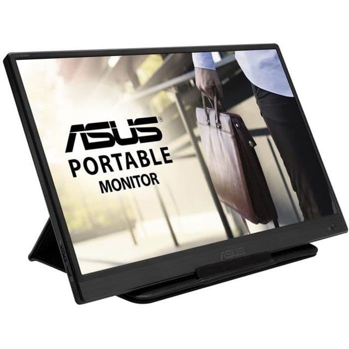 ASUS ZenScreen MB16AC bärbar datorskärm | 15,6" WXGA 60Hz - 16:9-format - TN-panel - 10 ms - USB 3.0