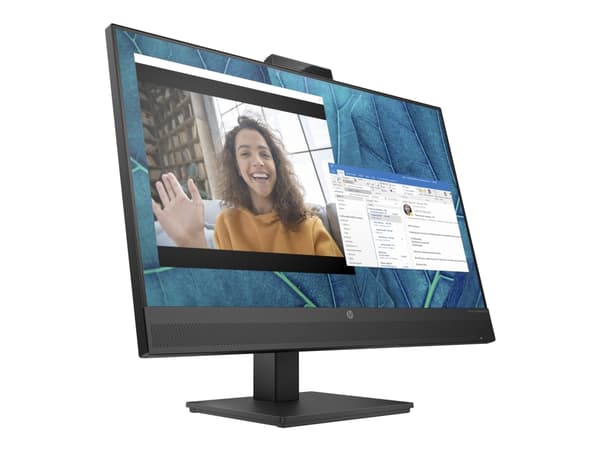HP M27m Conferencing Monitor - LED-skjerm - 27" - 1920 x 1080 Full HD (1080p) @ 75 Hz - IPS - 300 cd/m² - 1000:1 - 5 ms - HDMI, DisplayPort, USB-C -