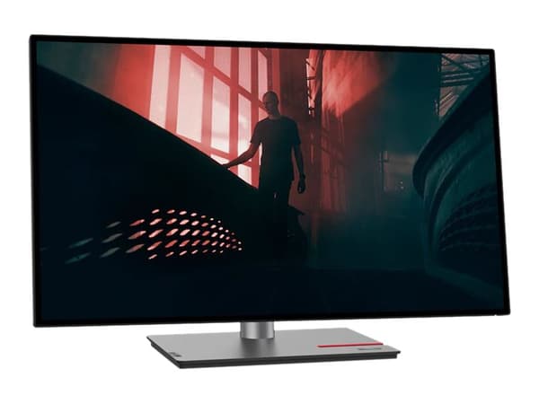 Lenovo ThinkVision P27h-30 - LED-näyttö - 27" - 2560 x 1440 QHD @ 60 Hz - IPS - 350 cd/m² - 1000:1 - 4 ms - HDMI, DisplayPort, USB-C - mattamusta - s